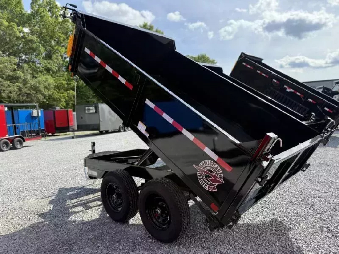 New 2026 Homesteader Trailers 6X10 MB Dump Trailer