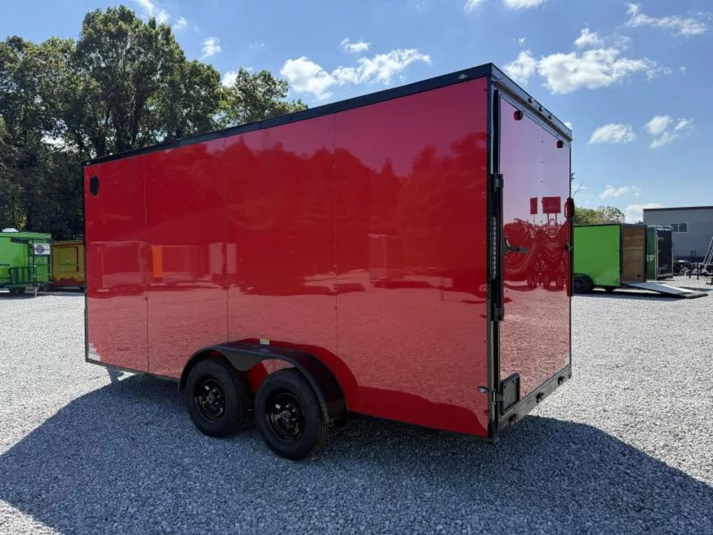 New 2026 Golden Cargo 7x16 TA (7.3 FT HT) Cargo / Enclosed Trailer BLACKOUT