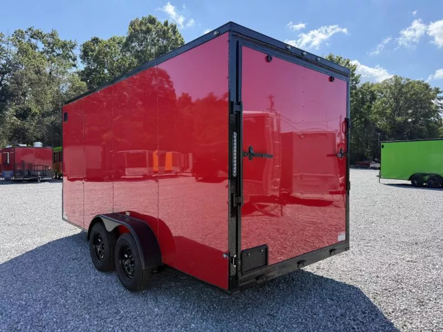 New 2026 Golden Cargo 7x16 TA (7.3 FT HT) Cargo / Enclosed Trailer BLACKOUT