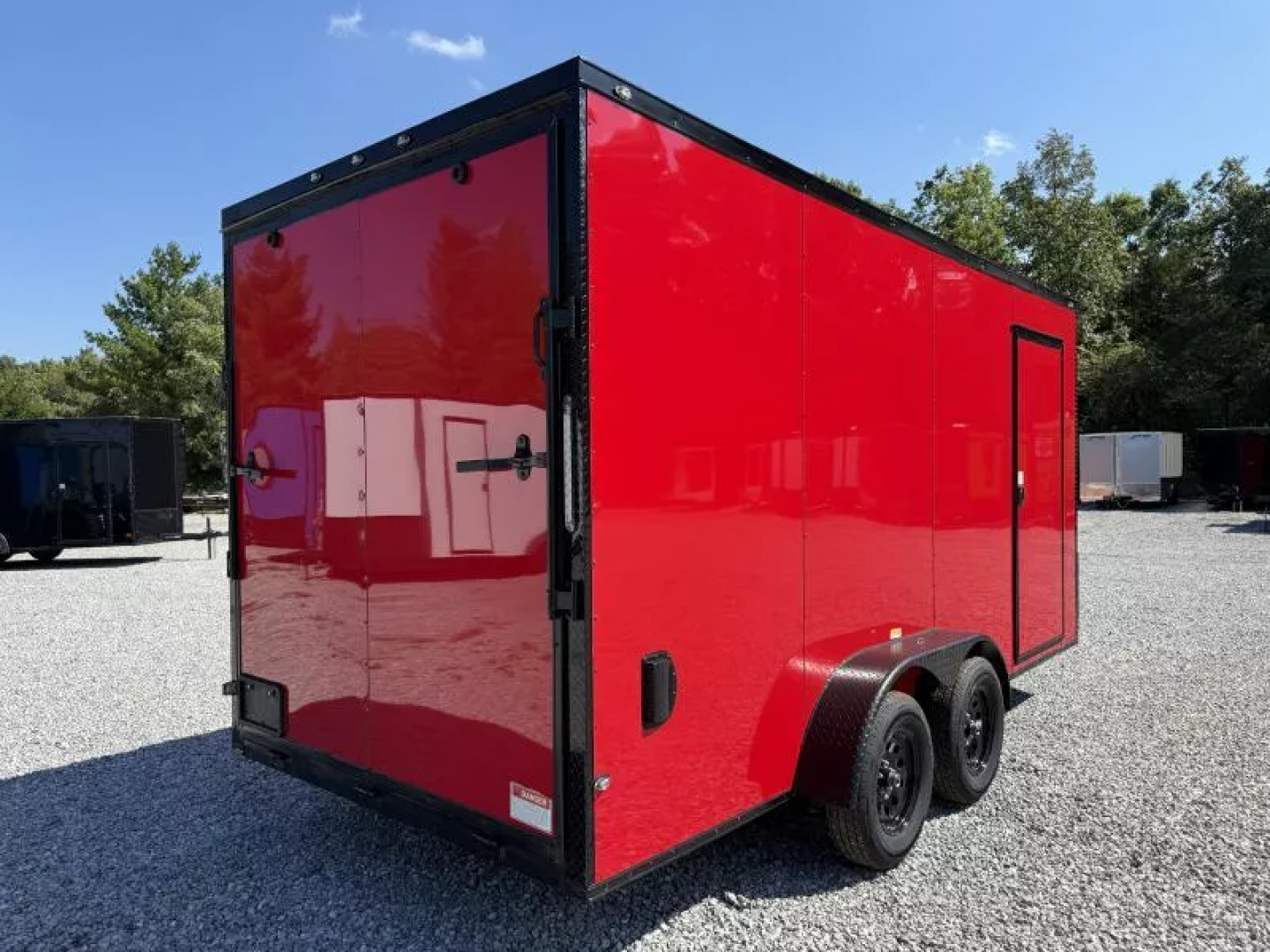New 2026 Golden Cargo 7x16 TA (7.3 FT HT) Cargo / Enclosed Trailer BLACKOUT