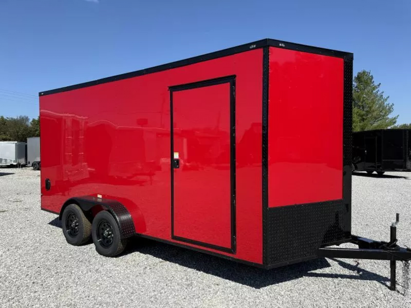 New 2026 Golden Cargo 7x16 TA (7.3 FT HT) Cargo / Enclosed Trailer BLACKOUT