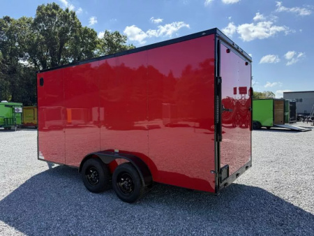 New 2026 Golden Cargo 7x16 TA (7.3 FT HT) Cargo / Enclosed Trailer BLACKOUT