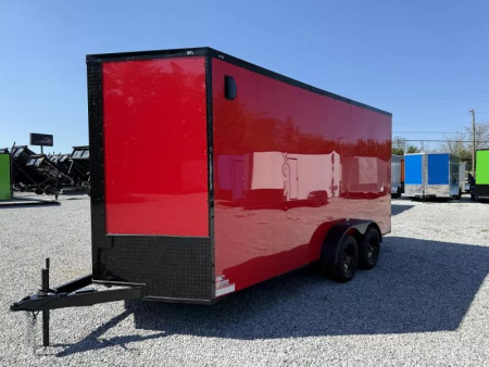 New 2026 Golden Cargo 7x16 TA (7.3 FT HT) Cargo / Enclosed Trailer BLACKOUT