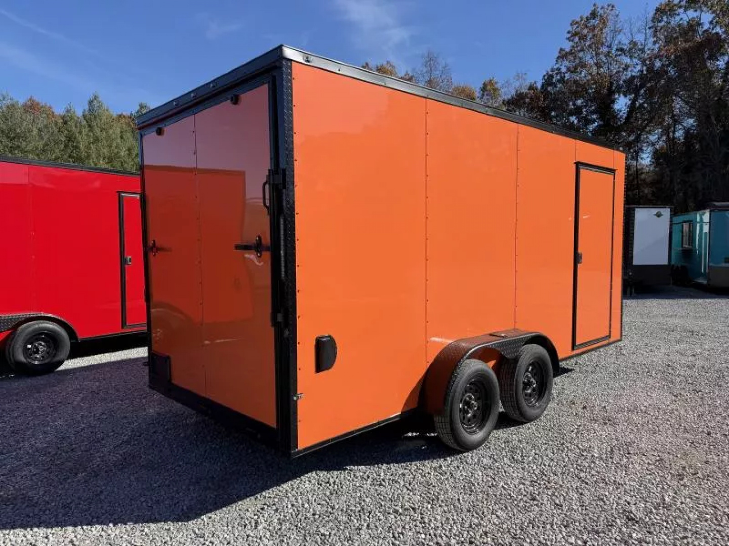 New 2026 Golden Cargo 7x16 TA (7.3 FT HT) Cargo / Enclosed Trailer BLACKOUT