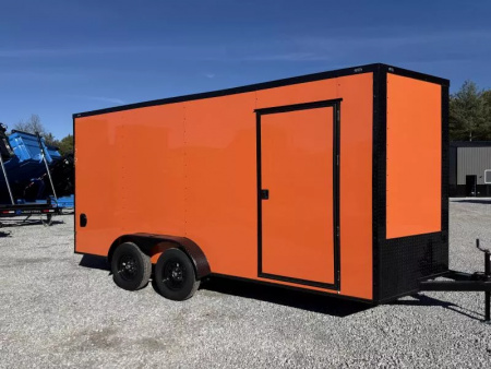 New 2026 Golden Cargo 7x16 TA (7.3 FT HT) Cargo / Enclosed Trailer BLACKOUT
