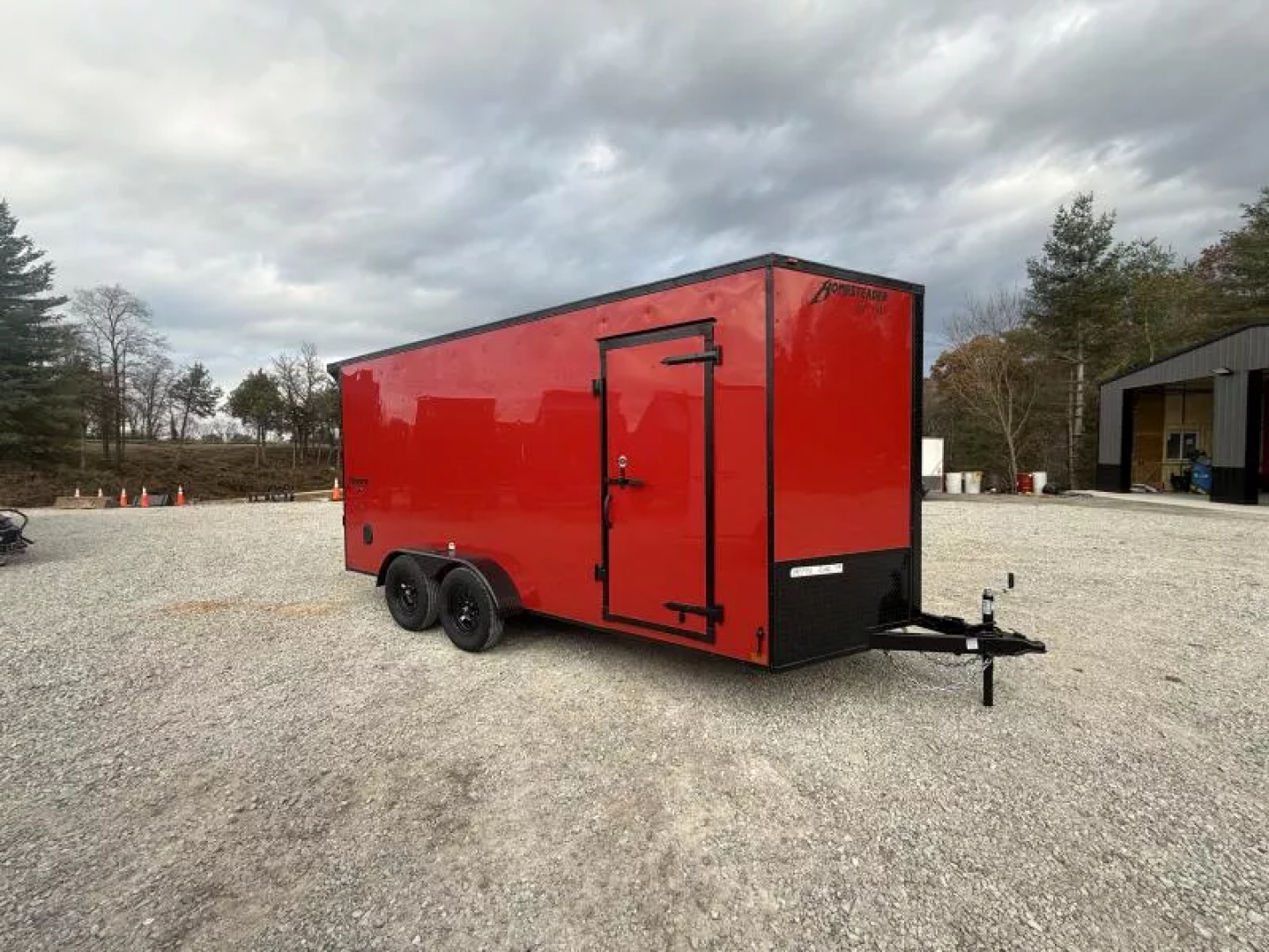 New 2026 Homesteader Trailers 7X16 IT OHV (SPOILER) Cargo / Enclosed Trailer