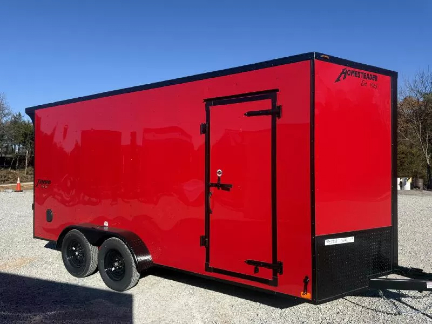 New 2026 Homesteader Trailers 7X16 IT OHV (SPOILER) Cargo / Enclosed Trailer