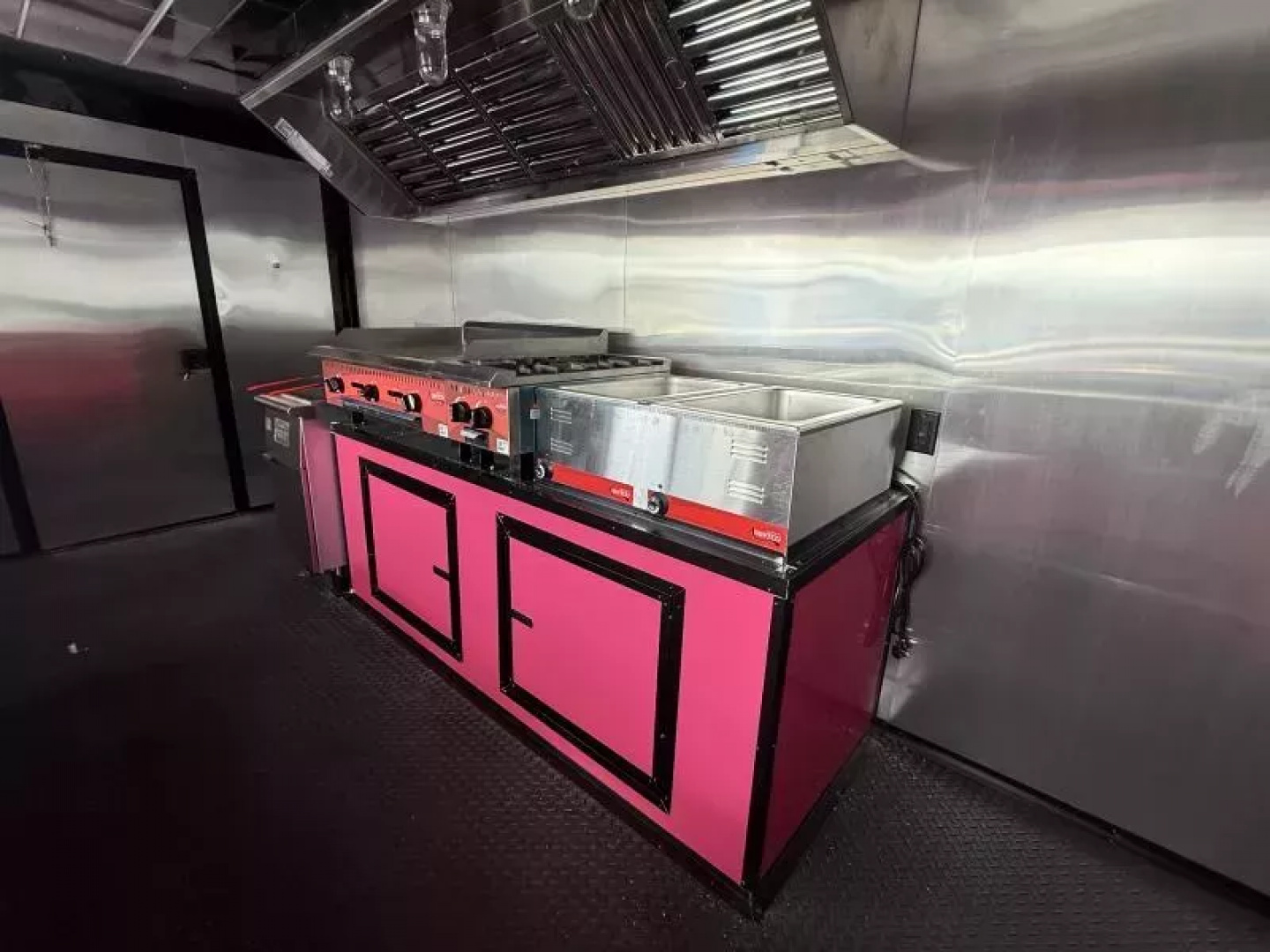 New 2026 Coast 2 Coast 8.5X18 TA CONCESSION TRAILER (FULLY EQUIPPED) BLACKOUT Vending / Concession Trailer