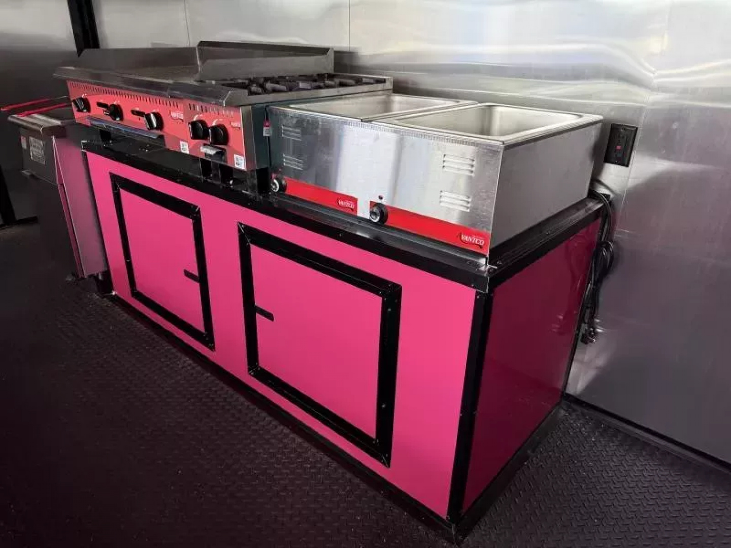 New 2026 Coast 2 Coast 8.5X18 TA CONCESSION TRAILER (FULLY EQUIPPED) BLACKOUT Vending / Concession Trailer