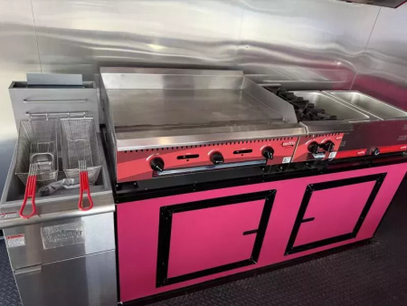 New 2026 Coast 2 Coast 8.5X18 TA CONCESSION TRAILER (FULLY EQUIPPED) BLACKOUT Vending / Concession Trailer