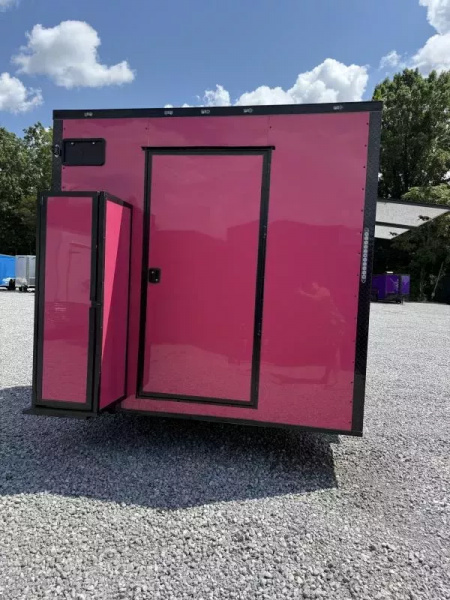 New 2026 Coast 2 Coast 8.5X18 TA CONCESSION TRAILER (FULLY EQUIPPED) BLACKOUT Vending / Concession Trailer