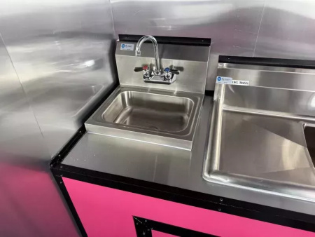 New 2026 Coast 2 Coast 8.5X18 TA CONCESSION TRAILER (FULLY EQUIPPED) BLACKOUT Vending / Concession Trailer