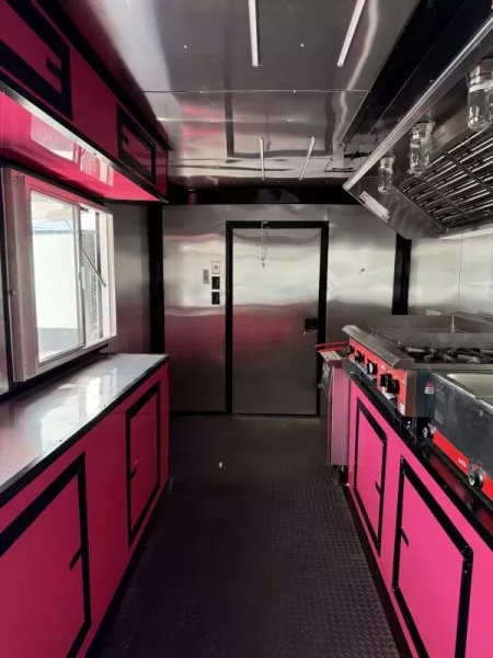 New 2026 Coast 2 Coast 8.5X18 TA CONCESSION TRAILER (FULLY EQUIPPED) BLACKOUT Vending / Concession Trailer