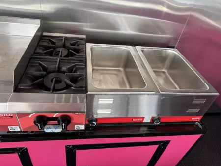 New 2026 Coast 2 Coast 8.5X18 TA CONCESSION TRAILER (FULLY EQUIPPED) BLACKOUT Vending / Concession Trailer