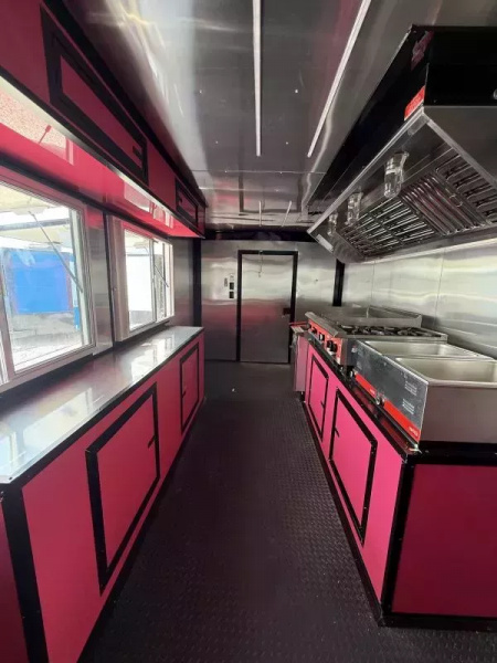 New 2026 Coast 2 Coast 8.5X18 TA CONCESSION TRAILER (FULLY EQUIPPED) BLACKOUT Vending / Concession Trailer