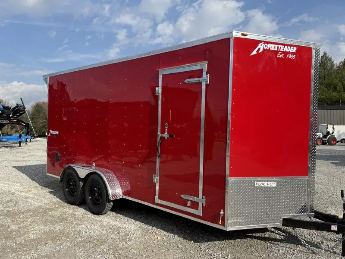 New 2026 Homesteader Trailers 7X16 IT OHV (SPOILER) Cargo / Enclosed Trailer