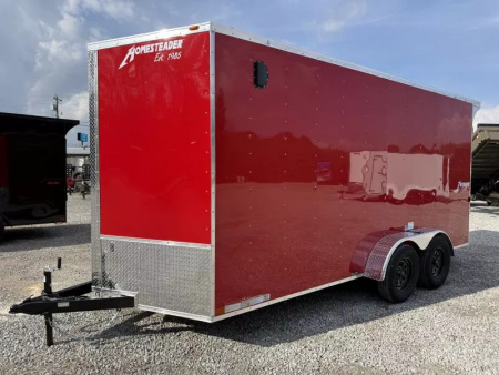 New 2026 Homesteader Trailers 7X16 IT OHV (SPOILER) Cargo / Enclosed Trailer