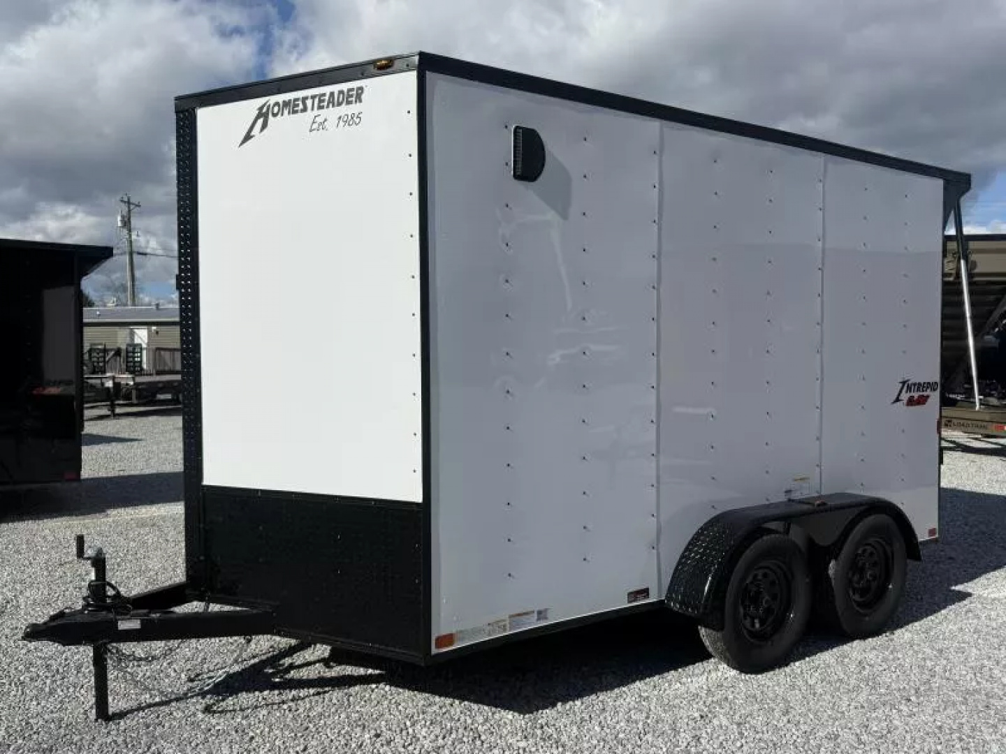 New 2026 Homesteader Trailers 7X12 IT OHV BLACKOUT (SPOILER) Cargo / Enclosed Trailer