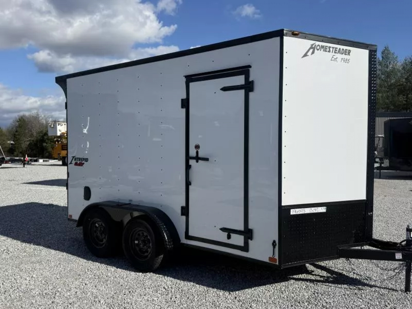 New 2026 Homesteader Trailers 7X12 IT OHV BLACKOUT (SPOILER) Cargo / Enclosed Trailer
