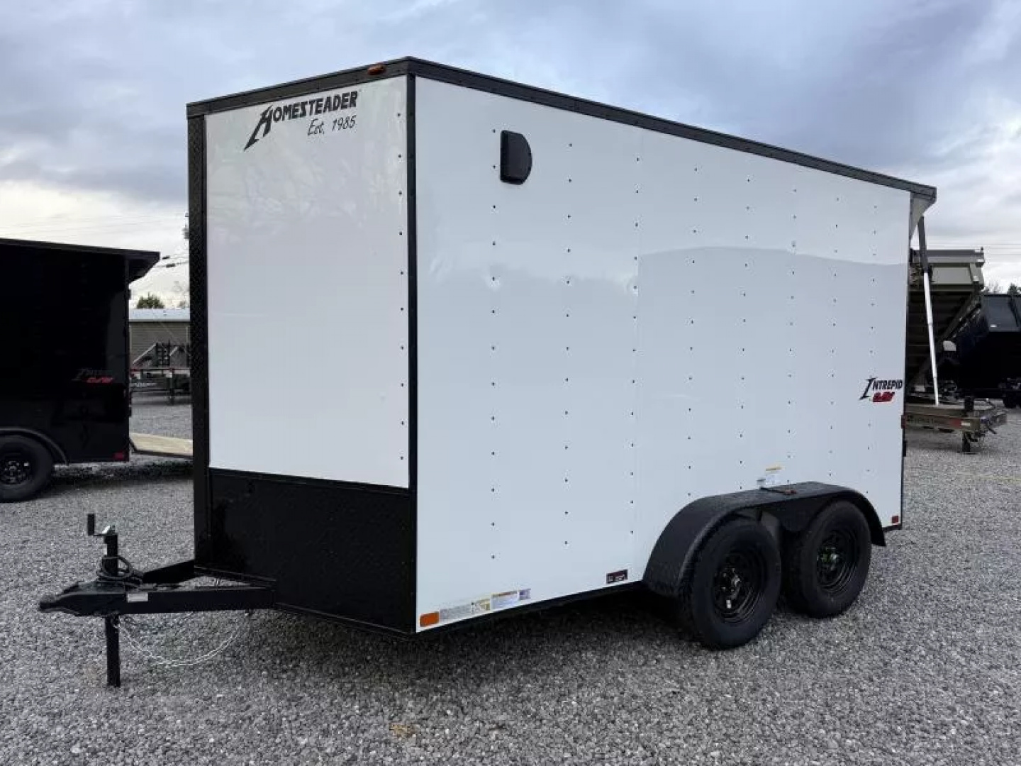 New 2026 Homesteader Trailers 7X12 IT OHV BLACKOUT (SPOILER) Cargo / Enclosed Trailer