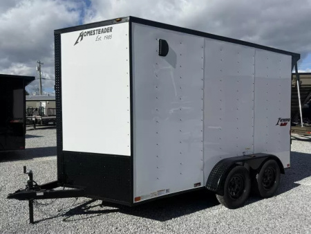 New 2026 Homesteader Trailers 7X12 IT OHV BLACKOUT (SPOILER) Cargo / Enclosed Trailer