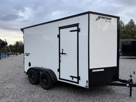 New 2026 Homesteader Trailers 7X12 IT OHV BLACKOUT (SPOILER) Cargo / Enclosed Trailer