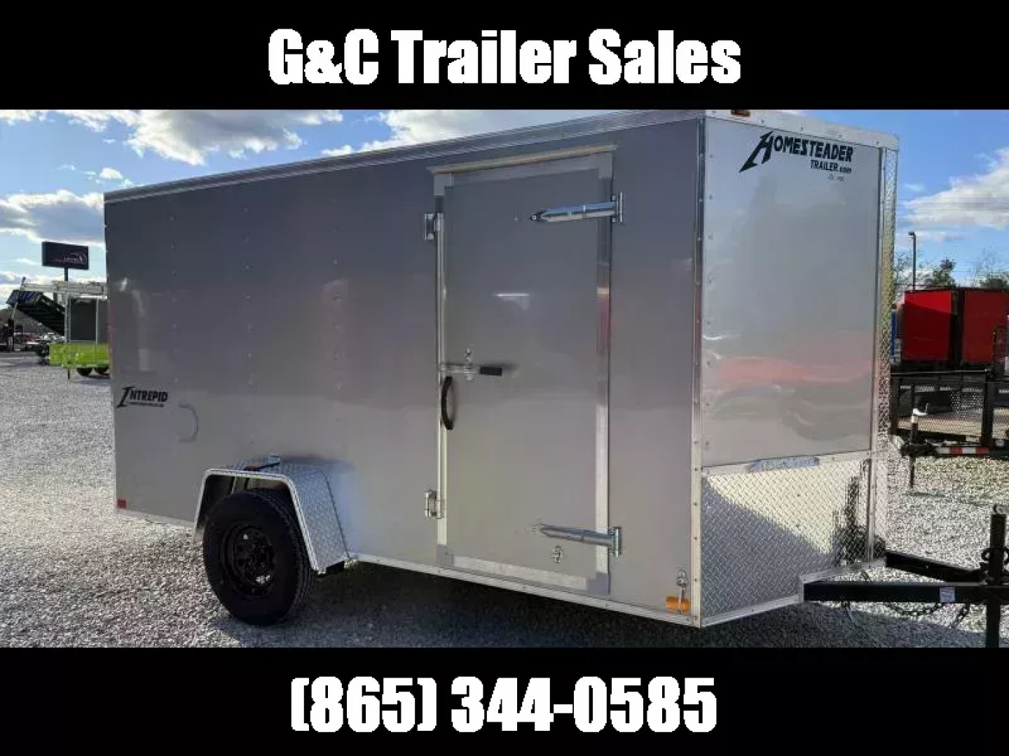 New 2026 Homesteader Trailers 6X12 IS Enclosed Cargo Trailer
