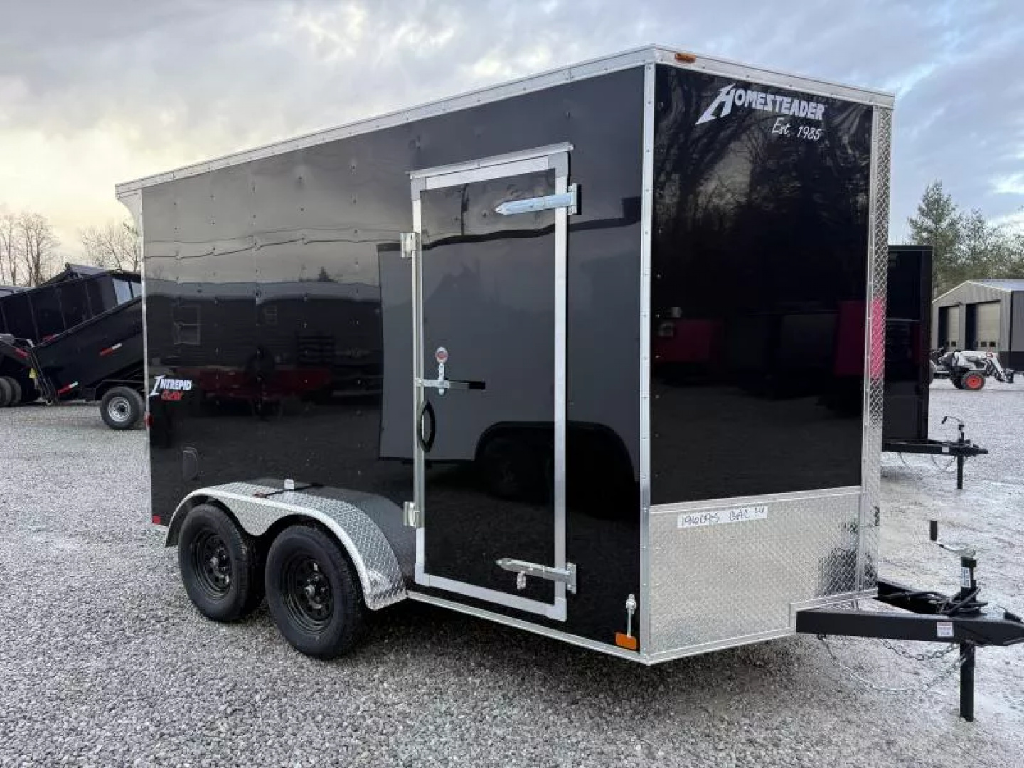 New 2026 Homesteader Trailers 7X12 IT OHV (SPOILER) Cargo / Enclosed Trailer