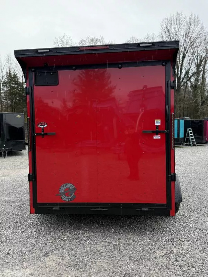 New 2026 Homesteader Trailers 7X12 IT OHV BLACKOUT (SPOILER) Cargo / Enclosed Trailer