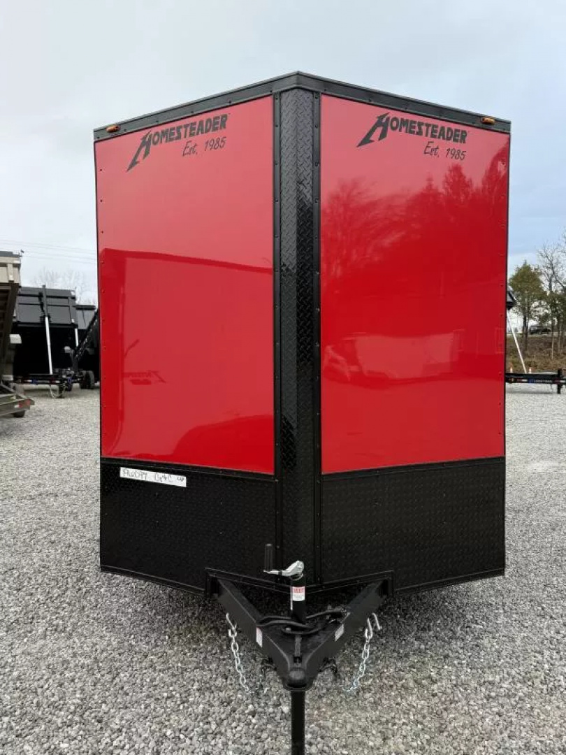 New 2026 Homesteader Trailers 7X12 IT OHV BLACKOUT (SPOILER) Cargo / Enclosed Trailer