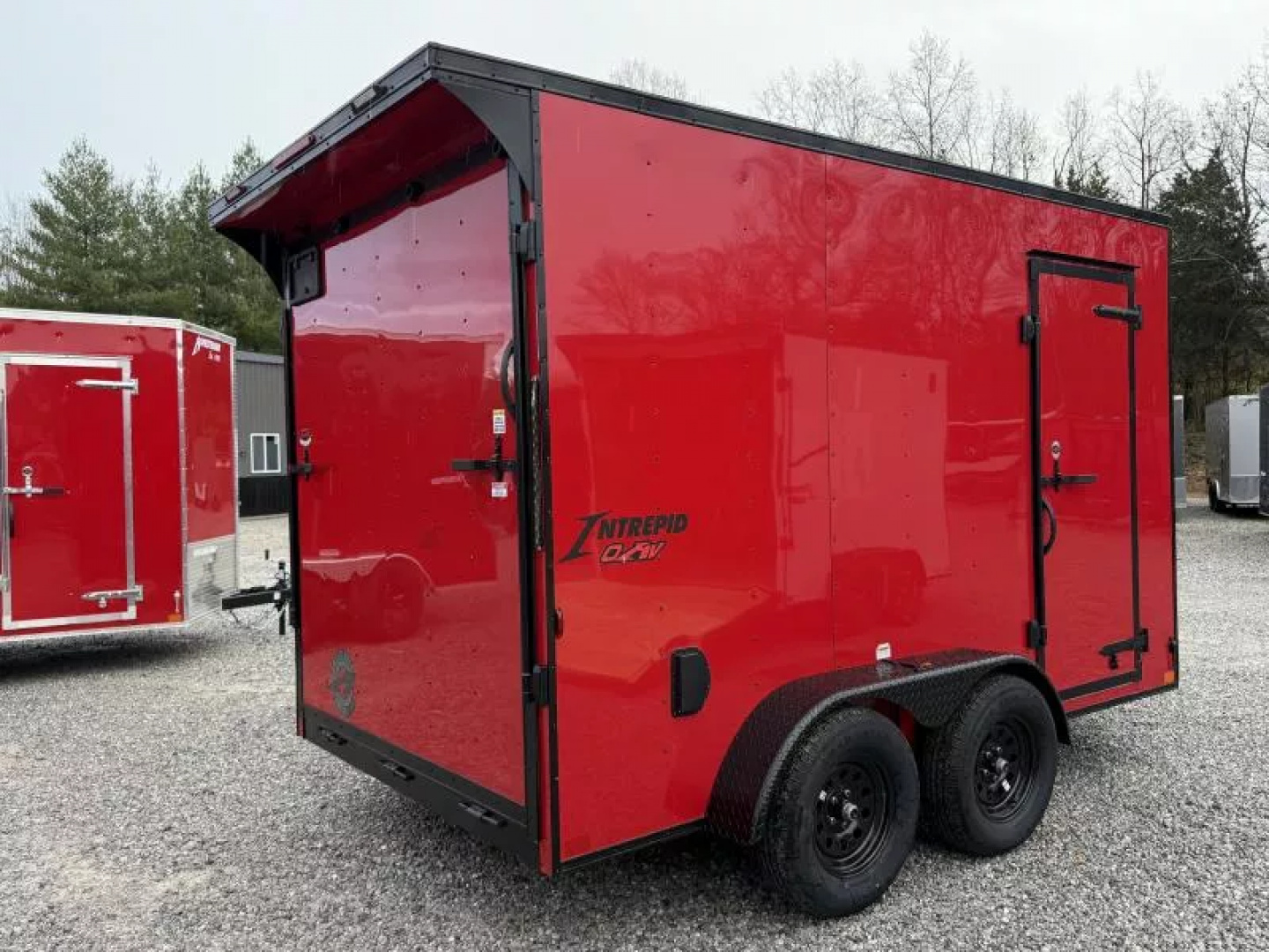 New 2026 Homesteader Trailers 7X12 IT OHV BLACKOUT (SPOILER) Cargo / Enclosed Trailer
