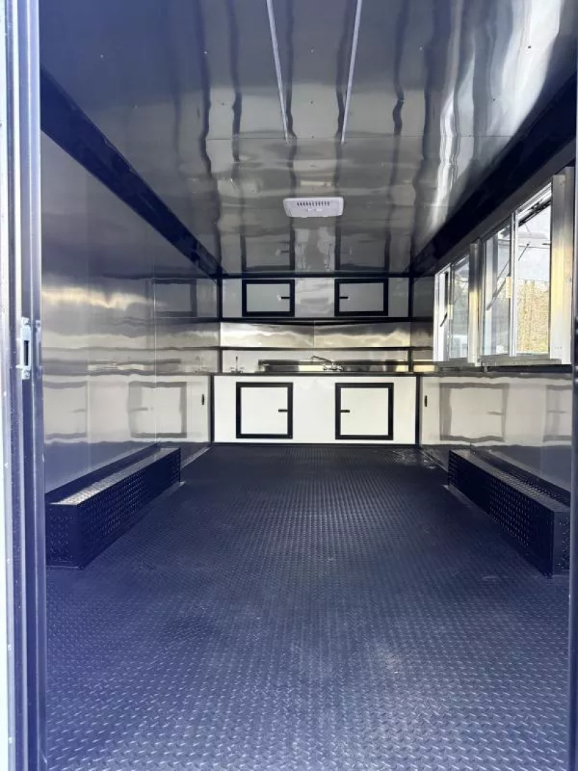 New 2026 Coast 2 Coast 8.5X20 TA CONCESSION TRAILER BLACKOUT Vending / Concession Trailer