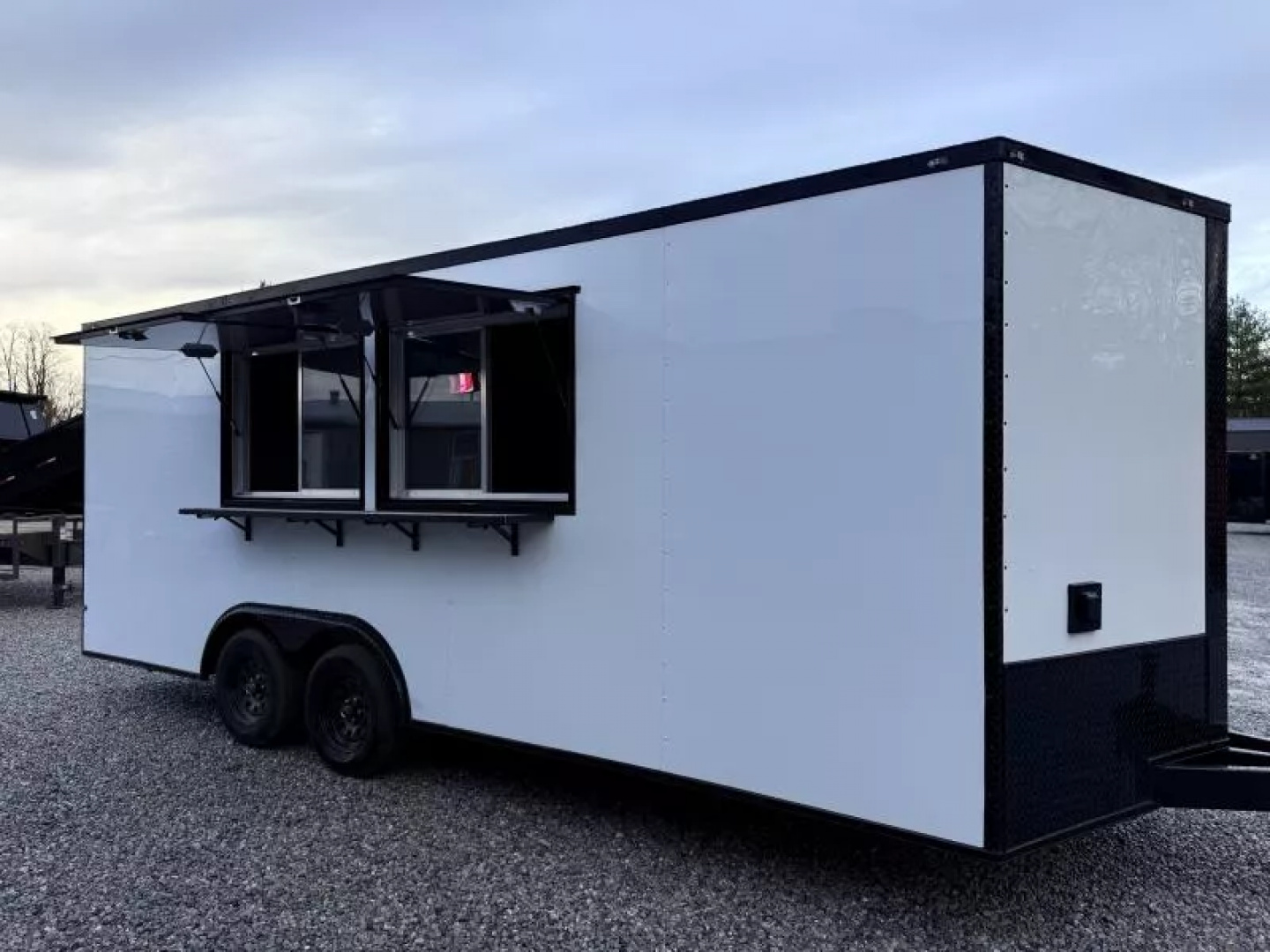 New 2026 Coast 2 Coast 8.5X20 TA CONCESSION TRAILER BLACKOUT Vending / Concession Trailer