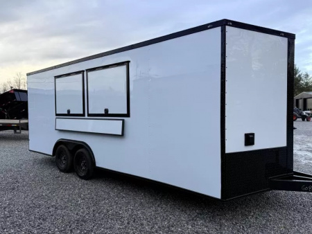 New 2026 Coast 2 Coast 8.5X20 TA CONCESSION TRAILER BLACKOUT Vending / Concession Trailer