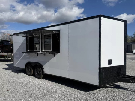 New 2026 Coast 2 Coast 8.5X20 TA CONCESSION TRAILER BLACKOUT Vending / Concession Trailer