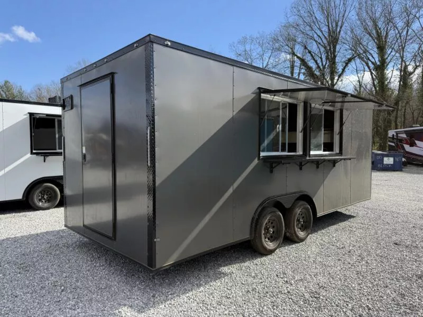 New 2026 Coast 2 Coast 8.5X20 TA CONCESSION TRAILER BLACKOUT Vending / Concession Trailer