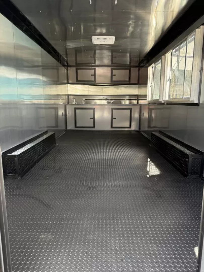 New 2026 Coast 2 Coast 8.5X20 TA CONCESSION TRAILER BLACKOUT Vending / Concession Trailer