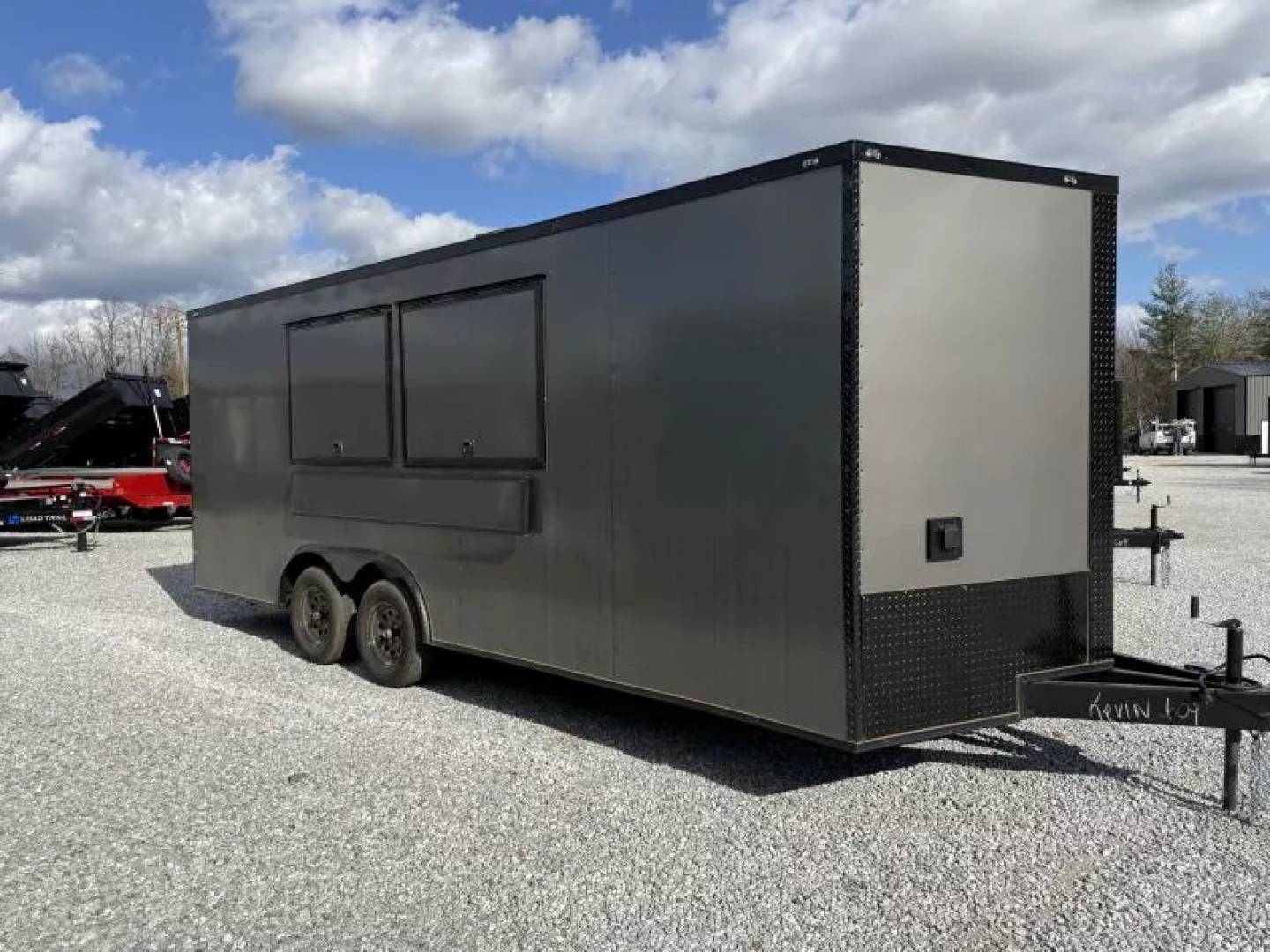 New 2026 Coast 2 Coast 8.5X20 TA CONCESSION TRAILER BLACKOUT Vending / Concession Trailer