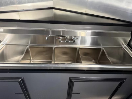 New 2026 Coast 2 Coast 8.5X20 TA CONCESSION TRAILER BLACKOUT Vending / Concession Trailer