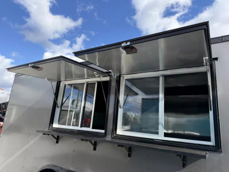 New 2026 Coast 2 Coast 8.5X20 TA CONCESSION TRAILER BLACKOUT Vending / Concession Trailer