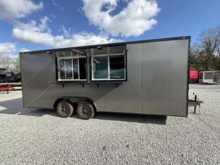 New 2026 Coast 2 Coast 8.5X20 TA CONCESSION TRAILER BLACKOUT Vending / Concession Trailer