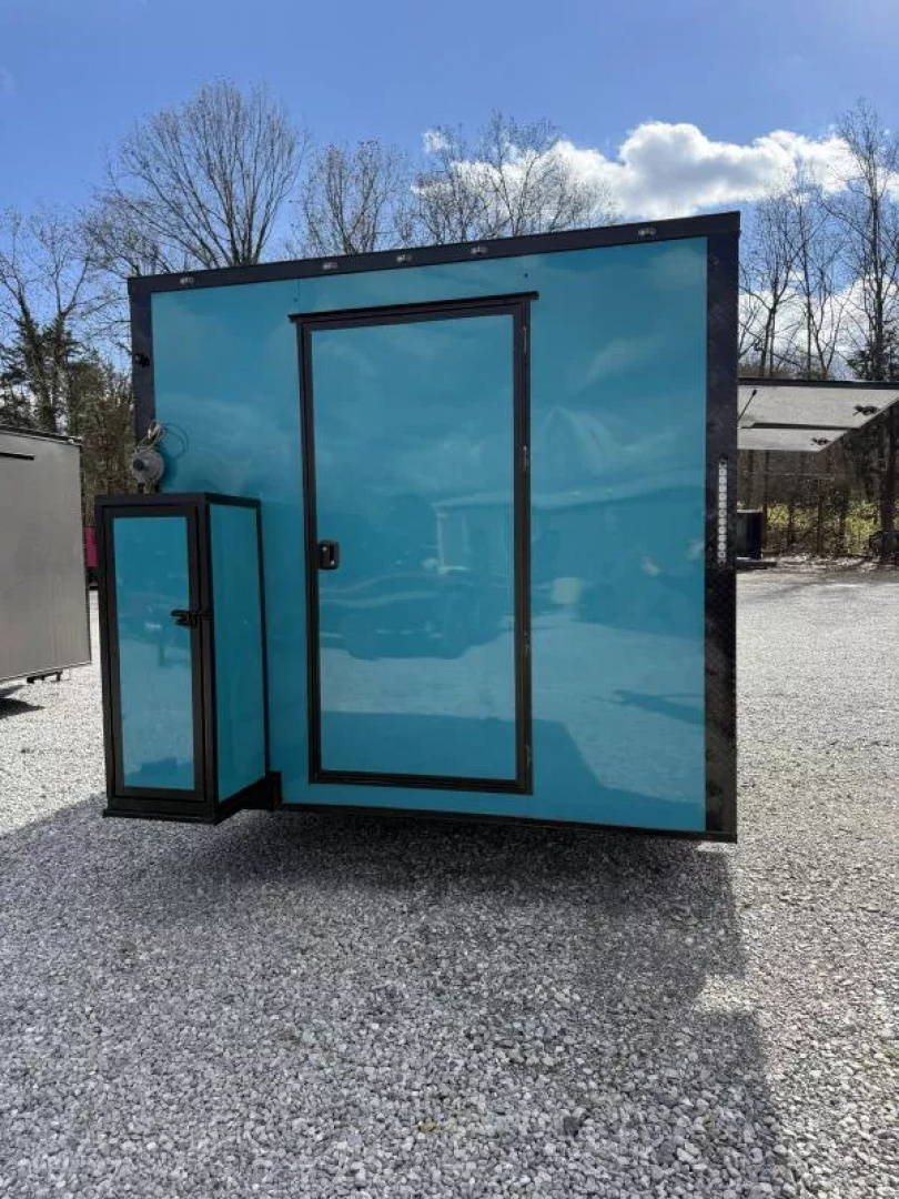 New 2026 Coast 2 Coast 8.5X18 TA CONCESSION TRAILER (FULLY EQUIPPED) BLACKOUT Vending / Concession Trailer