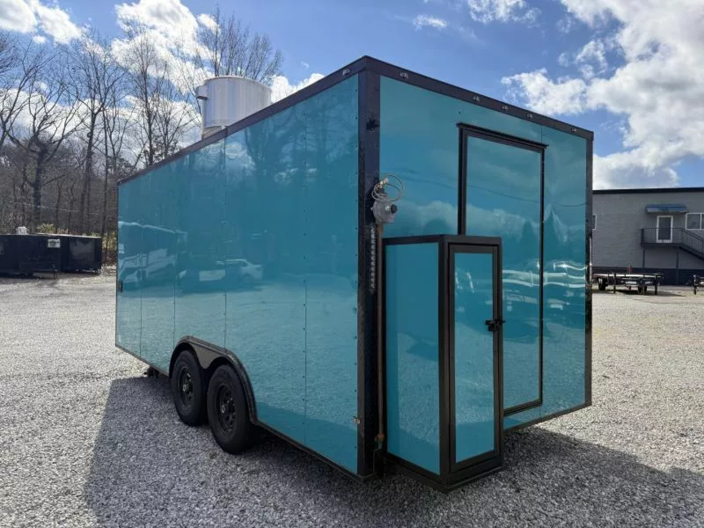 New 2026 Coast 2 Coast 8.5X18 TA CONCESSION TRAILER (FULLY EQUIPPED) BLACKOUT Vending / Concession Trailer