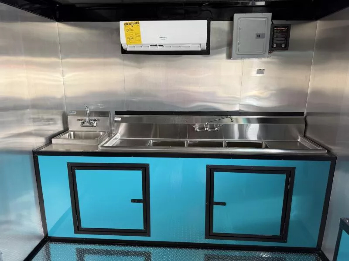 New 2026 Coast 2 Coast 8.5X18 TA CONCESSION TRAILER (FULLY EQUIPPED) BLACKOUT Vending / Concession Trailer