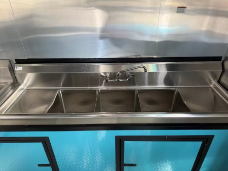 New 2026 Coast 2 Coast 8.5X18 TA CONCESSION TRAILER (FULLY EQUIPPED) BLACKOUT Vending / Concession Trailer