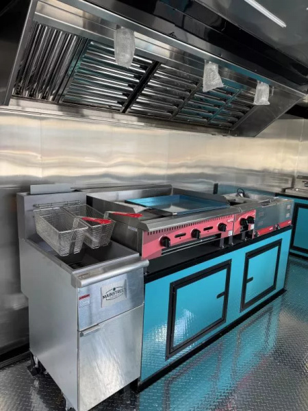 New 2026 Coast 2 Coast 8.5X18 TA CONCESSION TRAILER (FULLY EQUIPPED) BLACKOUT Vending / Concession Trailer