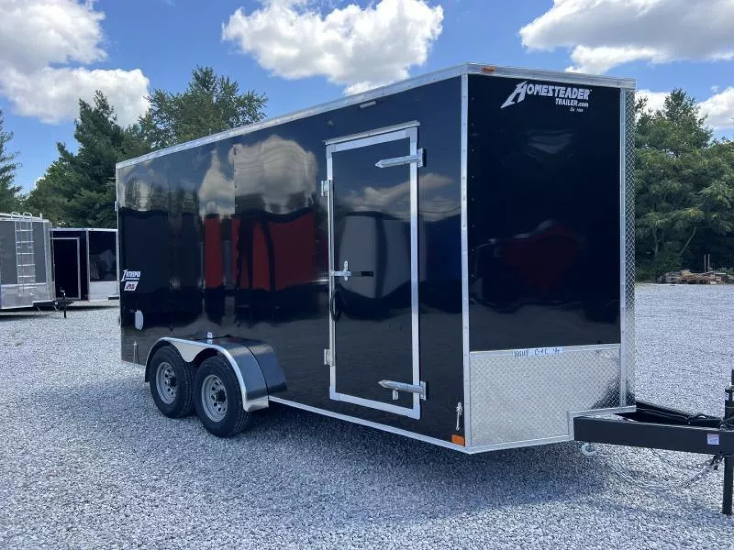 New 2026 Homesteader Trailers 7x16 IH (7FT HT) (POLYCORE .80) 10K GVWR Cargo / Enclosed Trailer