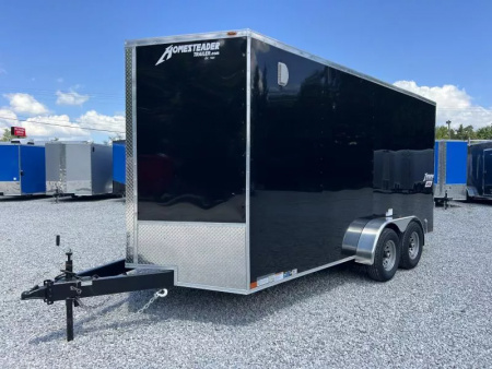 New 2026 Homesteader Trailers 7x16 IH (7FT HT) (POLYCORE .80) 10K GVWR Cargo / Enclosed Trailer