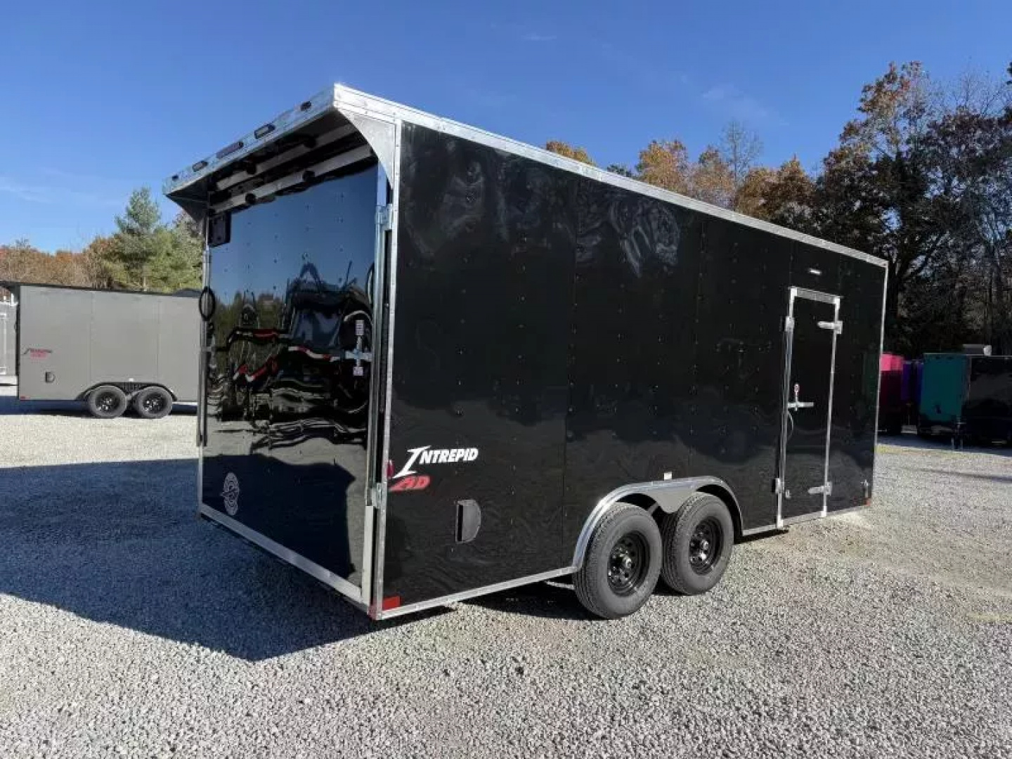 New 2026 Homesteader 8.5X18 IH (7FT HT) 10K GVWR Car / Racing Trailer