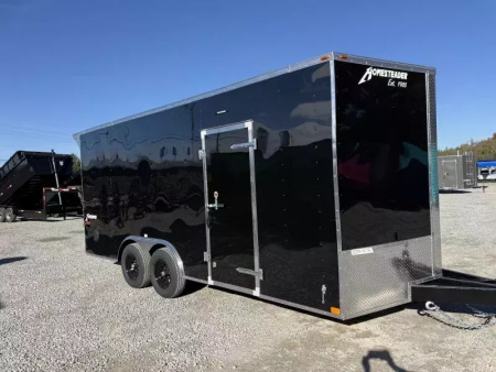 New 2026 Homesteader 8.5X18 IH (7FT HT) 10K GVWR Car / Racing Trailer